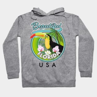 Beautiful Florida travel logo Hoodie